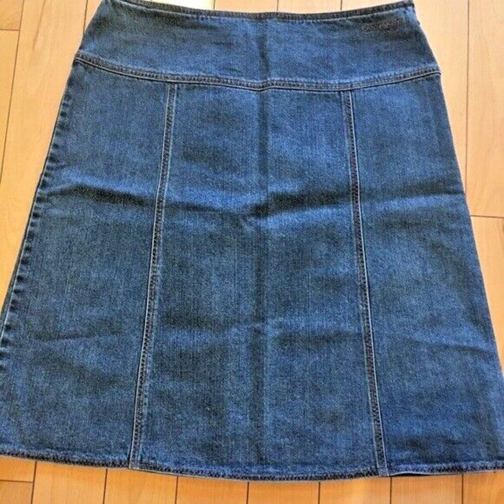 DKNY JEANS KNEE LENGTH SKIRT🌺🌸❤